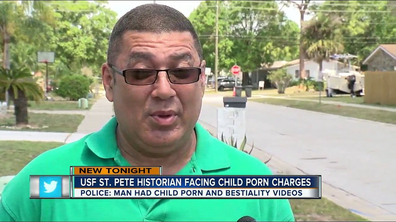 USF St. Pete Historian arrested on child pornography charges