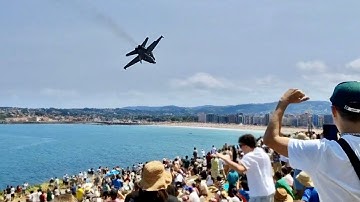 Fighter Jet Rolls Out Of Control