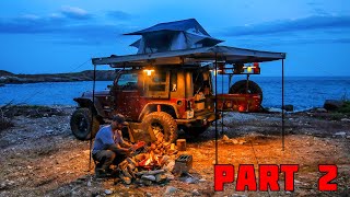 Roof Top Tent Camping Overland Jeep Adventure