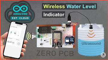 IoT based Water Level indicator project using ESP32 Arduino IoT Cloud & Ultrasonic Sensor