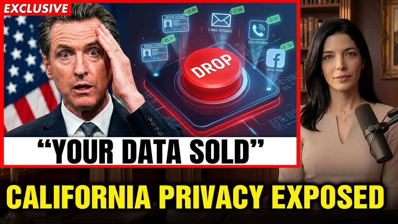 Governor Of California PANICS As New “DROP” Tool Exposes Your Data Has Been For Sale For Years