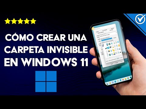 ¿Cómo crear una &#039;carpeta invisible&#039; en WINDOWS 11? - Almacena datos sin nombre