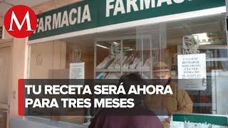 How does the IMSS refillable prescription work for chronic patients?
