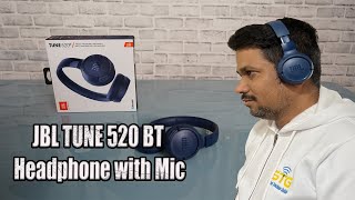 JBL Tune 520BT Wireless Headphones with Mic Unboxing & Review🔥🔥