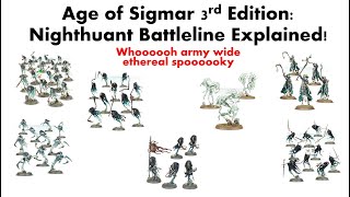 Age of Sigmar 3rd Edition Nighthaunt Battleline Explained