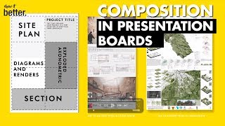 Architecture Presentation Board Templates Canva A1 Presentation Board  Layout Template 
