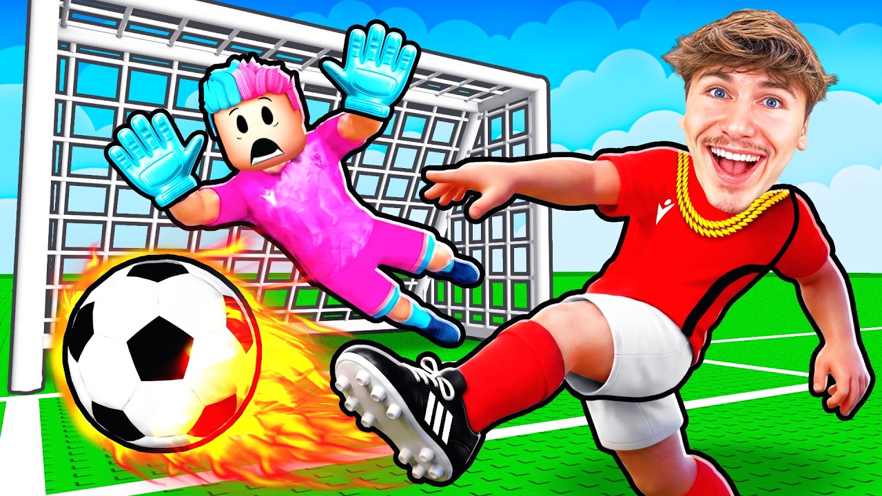 J'AI TESTÉ LE JEU DE FOOT LE + RÉALISTE DE ROBLOX !! (Contre JeanFils)