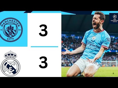 Real Madrid vs Manchester City (3-3) _ All Goals &amp; Extended Highlights _UEFA Champions League 2024
