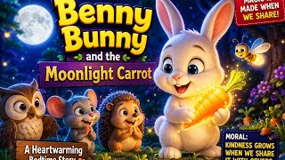 Benny Bunny and the Moonlight Carrot 🥕🌙 | Magical Bedtime Story for Kids