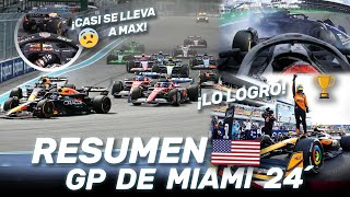 ¡¡HISTORICO!! MCLAREN DESTRONA a RED BULL en POLEMICA y RIDICULO MAGNUSSEN– RESUMEN GP MIAMI F1 2024