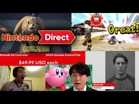 JoeDan54 Bonus Reacts! #32 - Nintendo Direct - 9.23.2021