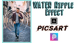 Water Ripple Effect | PicsArt Tutorial | No Picture Required!! 😎🤩 screenshot 2