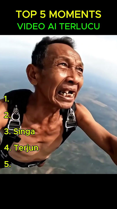 Top 5 Funniest AI Videos Made by Indonesians! (Part 1)
