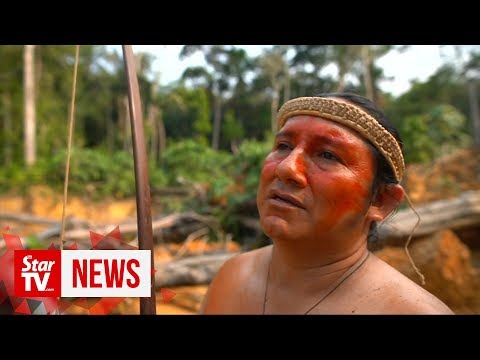 'Until my last drop of blood' tribe vows to protect Amazon