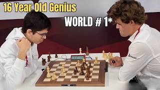 16-Year-Old Genius Prodigy vs World No.1 Magnus Carlsen
