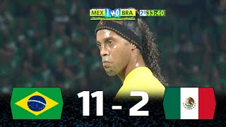 Kaka, Ronaldinho And Neymar Destroyed Mexico For 20 Years : Brazil vs Mexico Highlights by LDX 4,326 views 8 months ago 11 minutes, 13 seconds