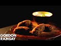 Chickpea, Cumin & Spinach Koftas with a Tahini Dressing | Gordon Ramsay