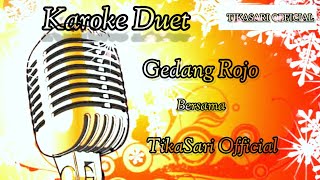 Gedang Rojo || Difarina ft Fendik || Cover Karaoke || Duet Bareng || Tikasari official