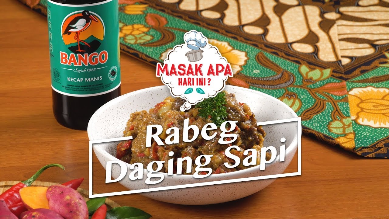 Resep Rabeg Daging Sapi - YouTube