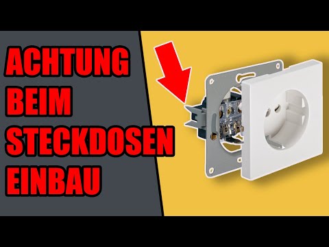 STECKDOSE MONTIEREN -
