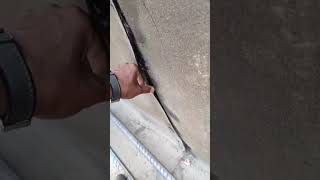 Major defects in waterproofing membrane #shortsvideo #construction #trendingreels #waterproofing