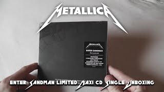 Metallica - Enter Sandman (Limited Maxi CD Single) Unboxing