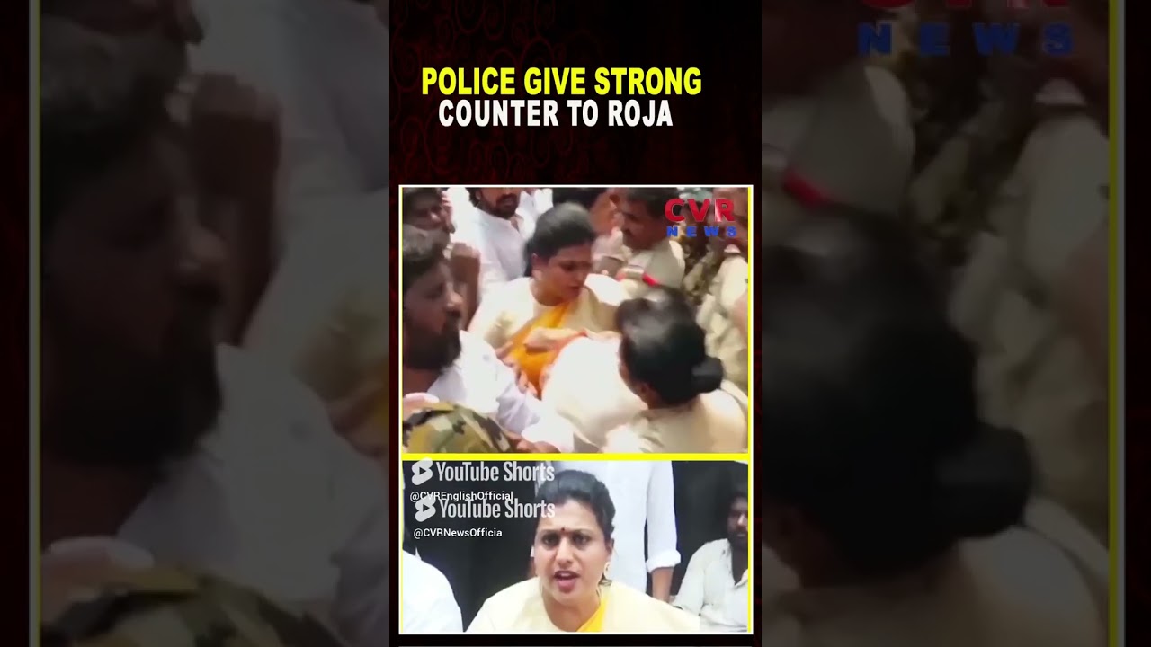 Roadside Showdown  Heated Clash Erupts Between Police and Roja |CVR English