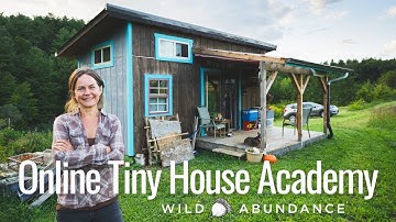 Learn how to build your own Custom DIY Tiny House with lifetime access to step-by-step instruction