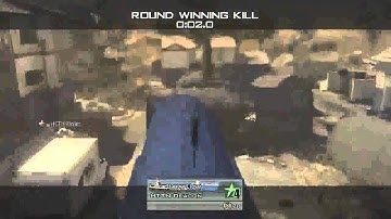 [MW2] - Trickshot #002 - Sick throwing knife across map - [TSOTD]
