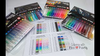 Testing the "World's best Gel Pens" | Sakura Gelly Roll | Comparison Moonlight - Stardust - Metallic Видео: Testing the "World's best Gel Pens" | Sakura Gelly Roll | Comparison Moonlight - Stardust - Metallic