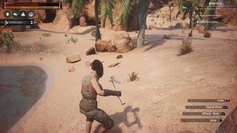 Conan Exiles under the map?