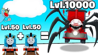 LEVEL 50 + LEVEL 50 = ? Is Oggy Upgrade Max Level Of Choo Choo Charles | Rock Indian Gamer |