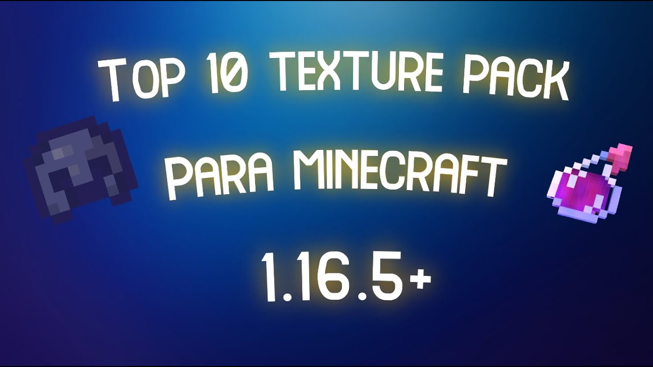 Top 10 texture packs para minecraft 1 16 5 youtube