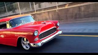 NFL 25 Pro Rides- 1955 Belair Convertible LS3 Swap. Budnik Wheels. Wilwood brakes