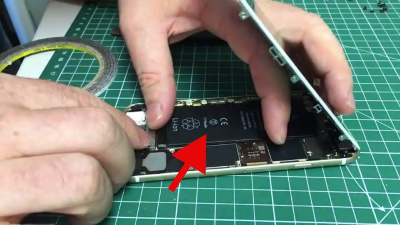 12 Remplacement batterie iPhone 6s YouTube