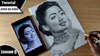 How to Draw Rashmika Mandanna | Final Episode | Lesson 5 | Tutorial for Beginners