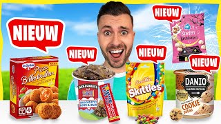 1 Dag Alleen Nieuwe Producten Kopen & Eten! *Challenge*