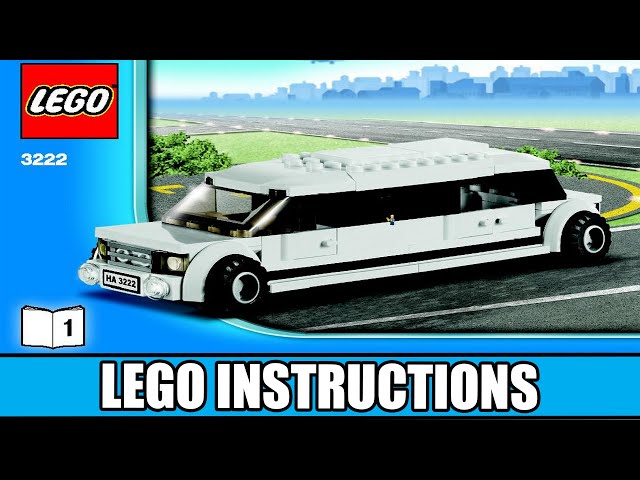 Afspejling Link fælde LEGO Instructions | City | 3222 | Helicopter and Limousine (Book 1) -  YouTube