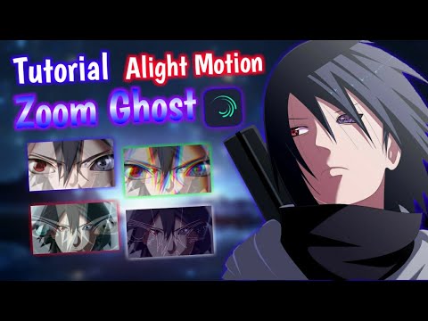 Tutorial Zoom Ghost Basic Alight Motion Simple || Alight Motion