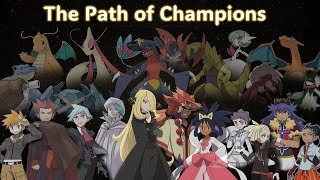 Can One Pokemon Beat Every Champion || Rayquaza The Path of Champions