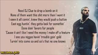 Drake  - Charged Up (Lyrics)