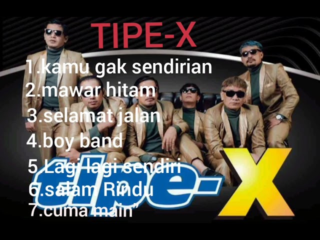 Tipe-X full album kamu gak sendirian mawar hitam class=