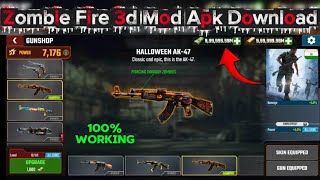 How To Download Zombie Fire 3D Mod APK On Android | Unlimited Money & Gold | 100% Working✅ screenshot 5