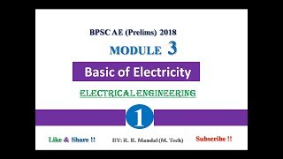 Module 3 Lecture 1: Basic of Electricity