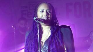 Lalah Hathaway ad libs, scats, hits HARMONY NOTES BY HERSELF@ Essencefest 2016