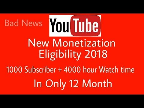 Youtube New Monetization Eligibility 2018 | Bad News For Youtuber sony smartphone unboxing