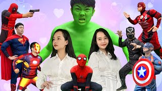 Superheroes On Date - Fun Heroes