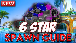 6 STAR Hardpoint SPAWN GUIDE for MW3 Ranked Play!