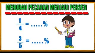 Changing Common Fractions to Percentages #4th grade math