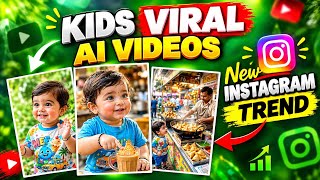 VIRAL AI Videos 🤩 New INSTAGRAM TREND 🔥 Baby Kids Videos #ai #trending screenshot 5